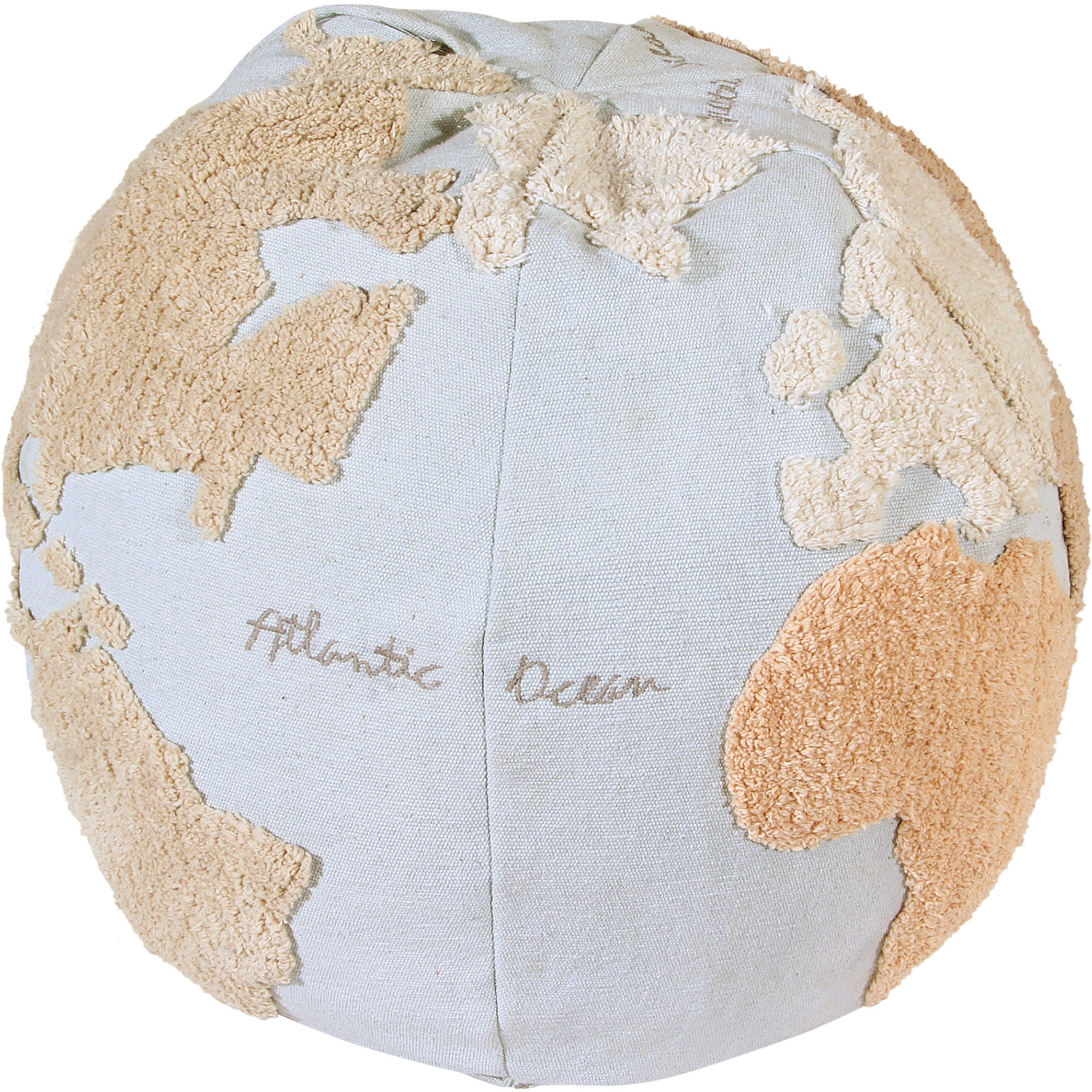 Lorena Canals World Map Sittpuff 45x50|