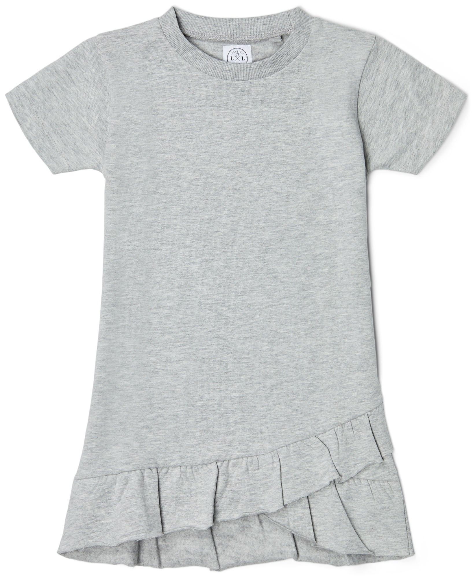 Luca &  Lola Ada Klänning|Grey Melange 98-104