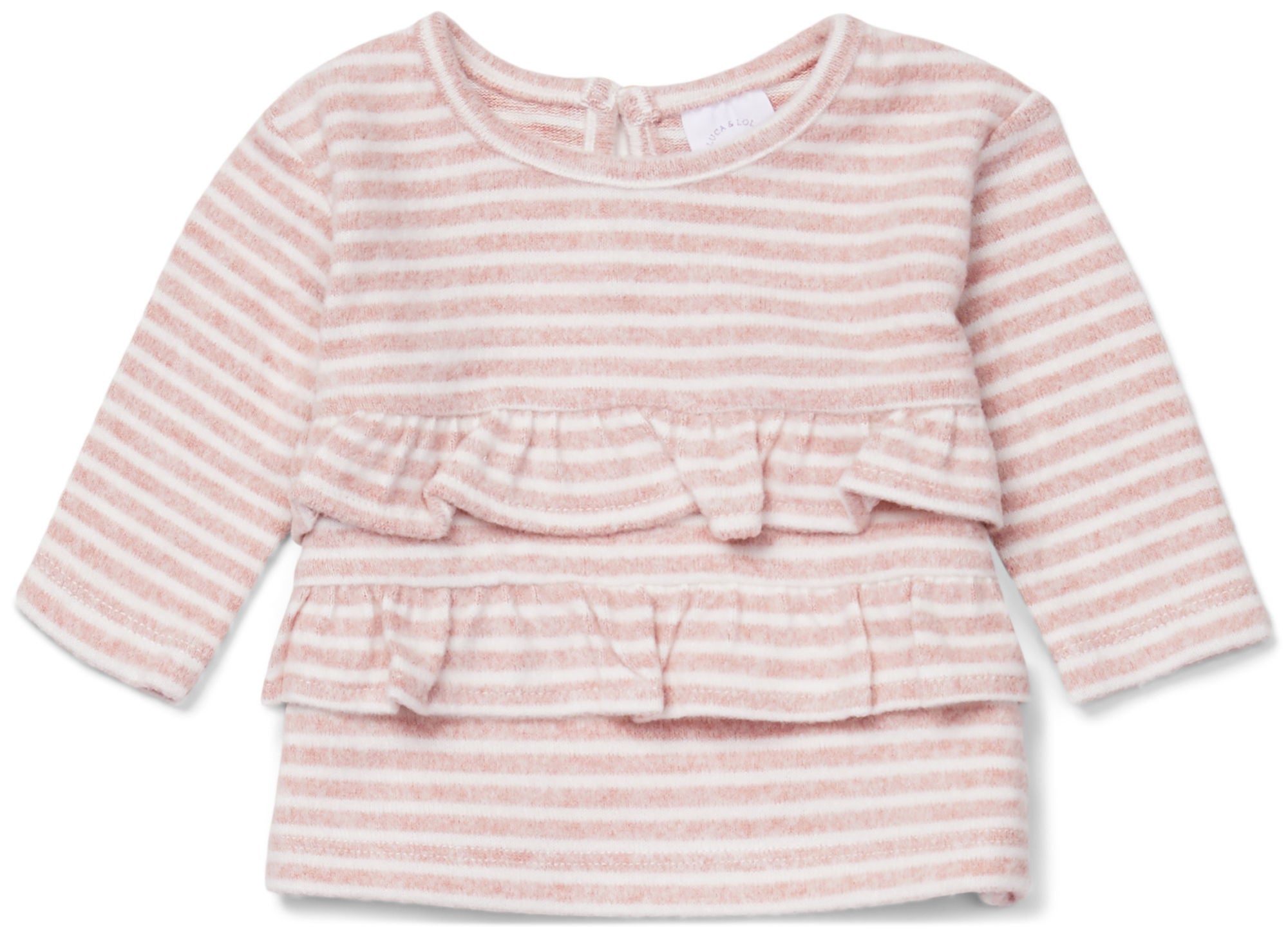Luca &  Lola Asia Tröja Baby|Pink Stripes 86