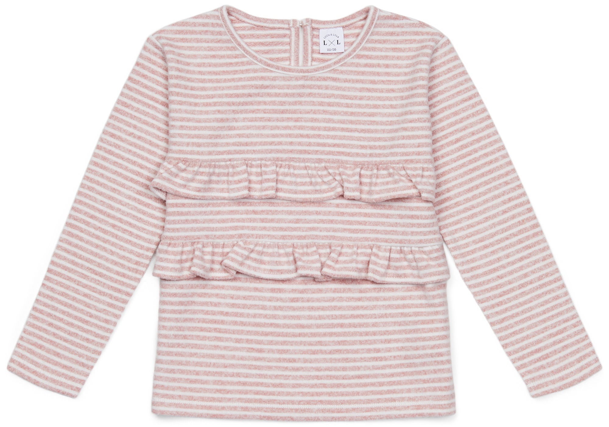Luca &  Lola Asia Tröja|Pink Stripes 110-116