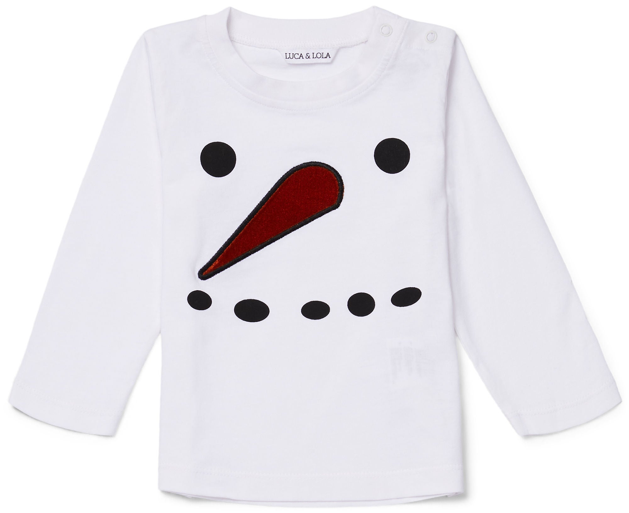 Luca &  Lola Baby Topp Baby Snowman|White 56