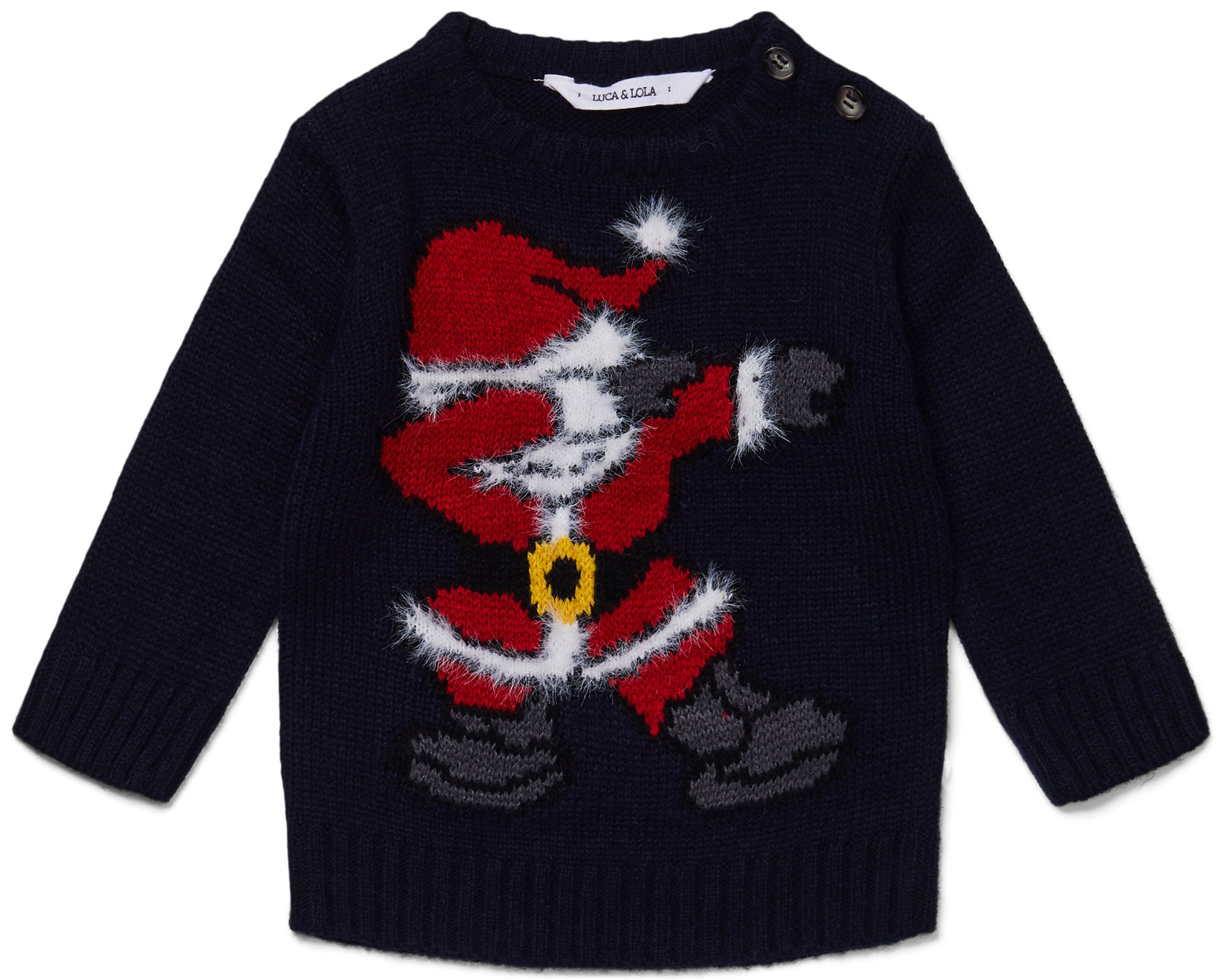 Luca &  Lola Baby Tröja Santa Moves|Night Sky 80