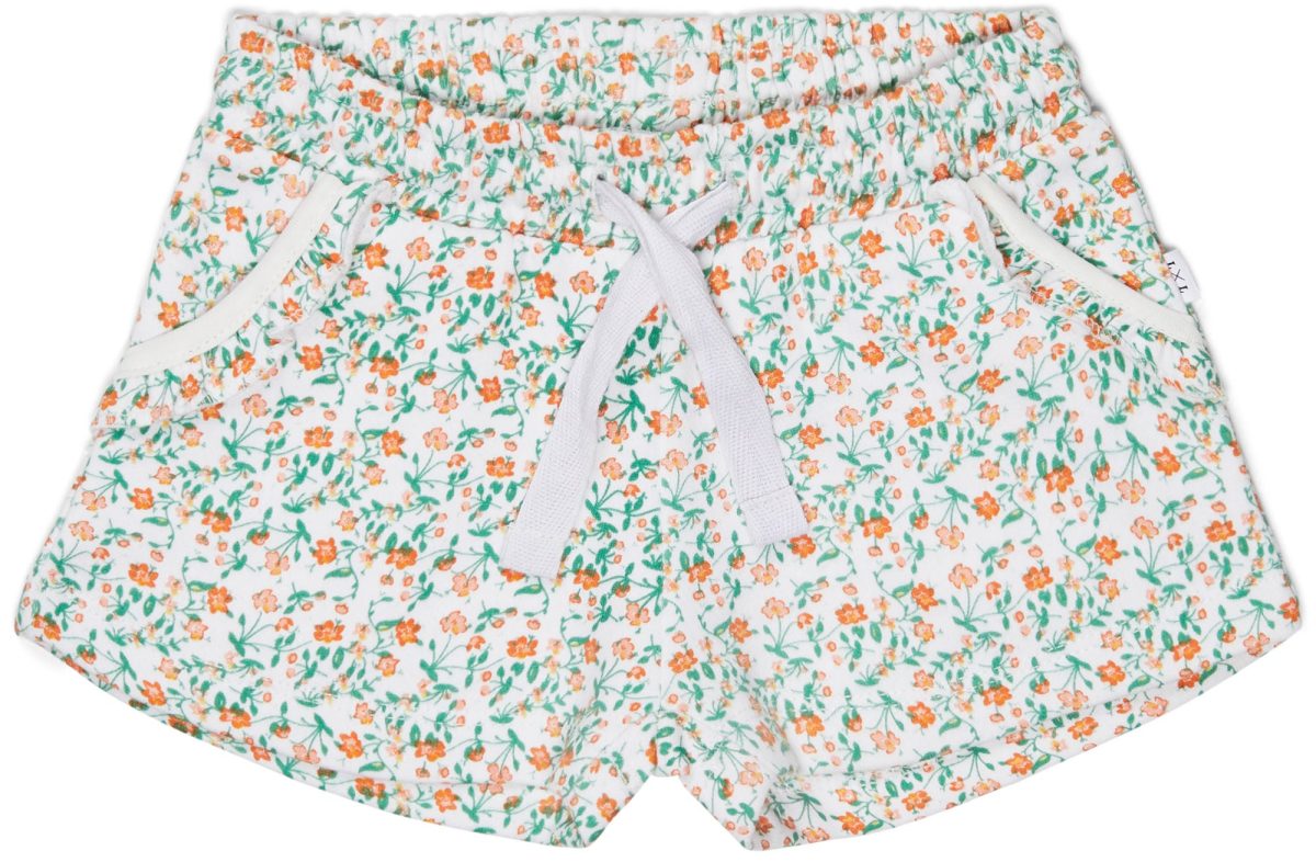 Luca &  Lola Duna Shorts|White/Flowers 110-116