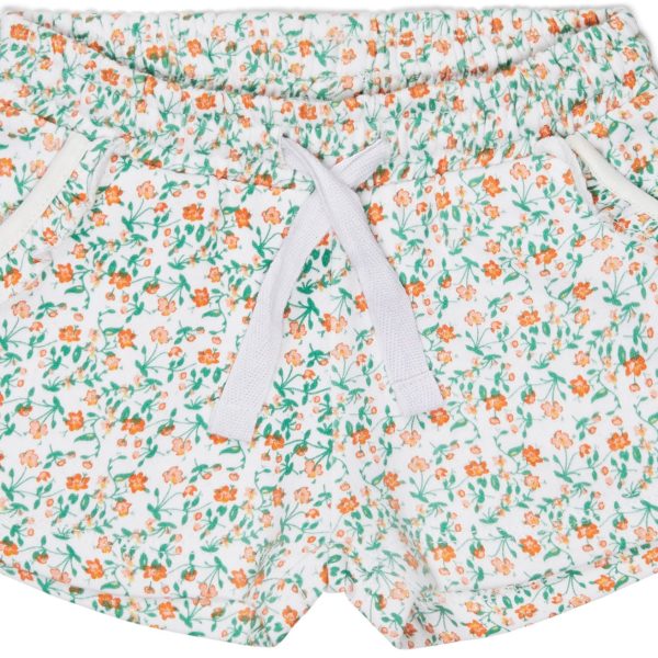 Luca &  Lola Duna Shorts|White/Flowers 110-116