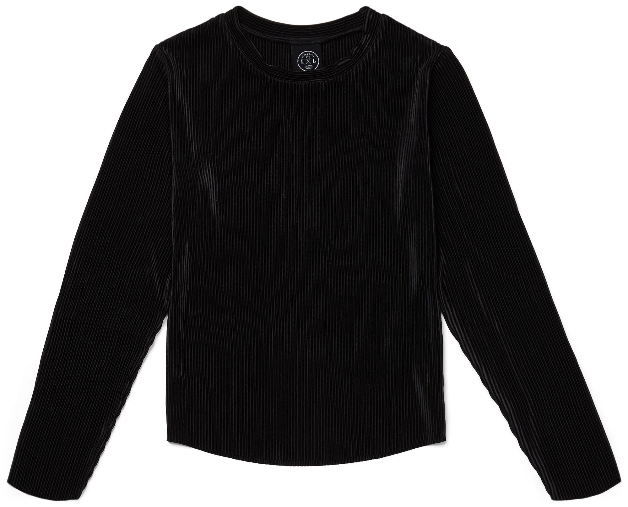 Luca &  Lola Elettra Långärmad Topp|Black 134-140