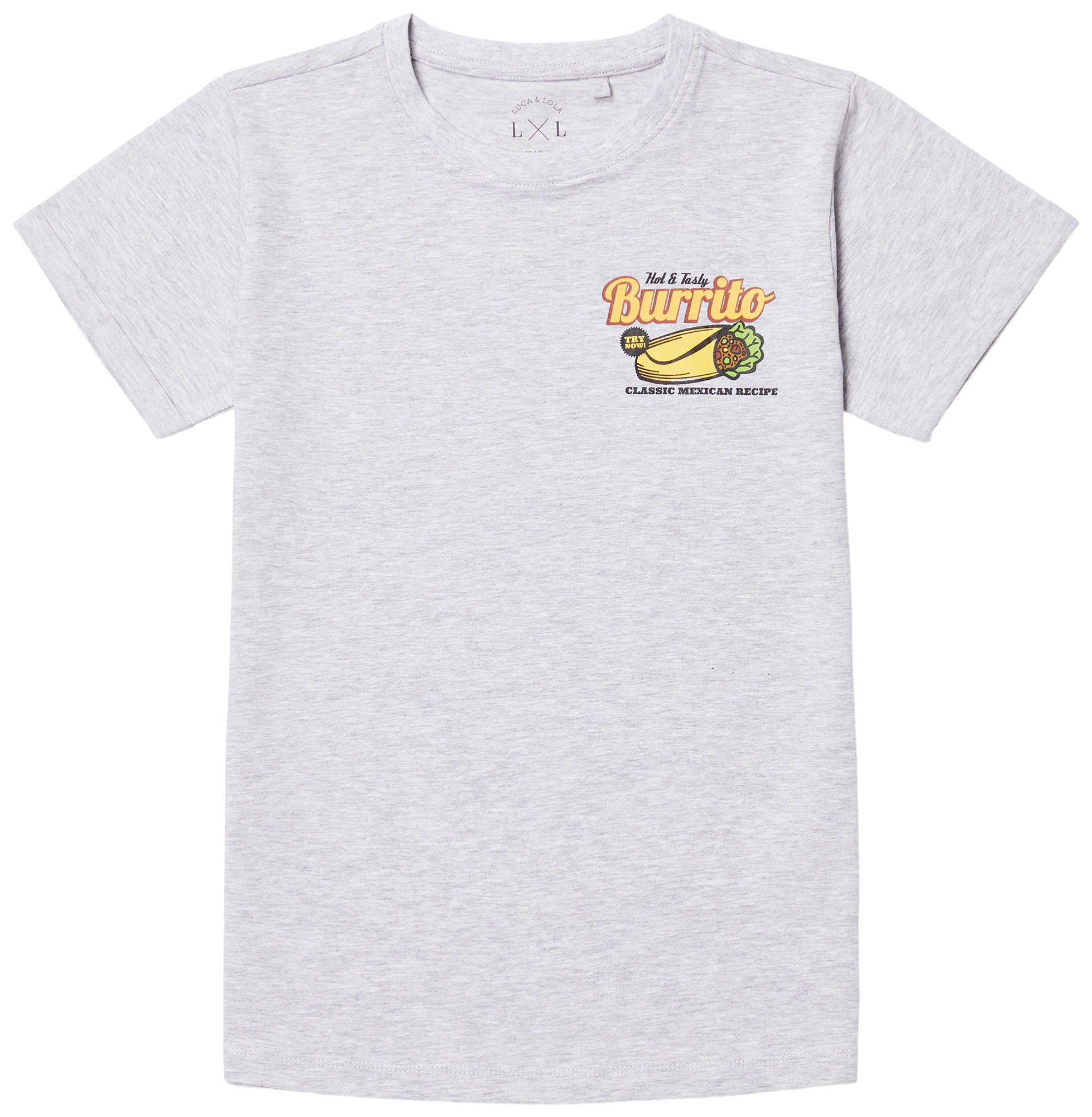 Luca &  Lola Ennico T-Shirt|Grey Melange 86-92