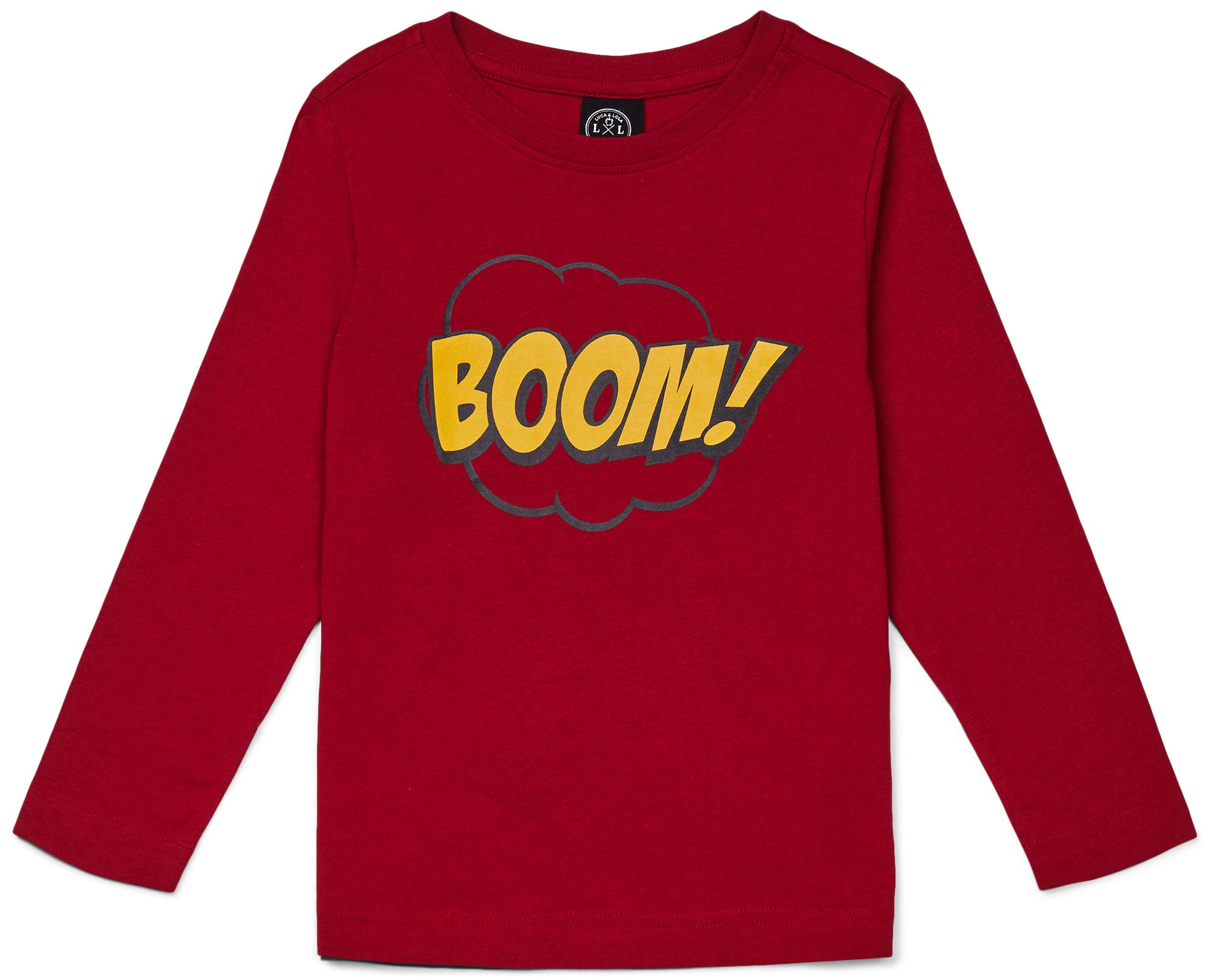 Luca &  Lola Gabriel Långärmad T-Shirt|Red 110-116