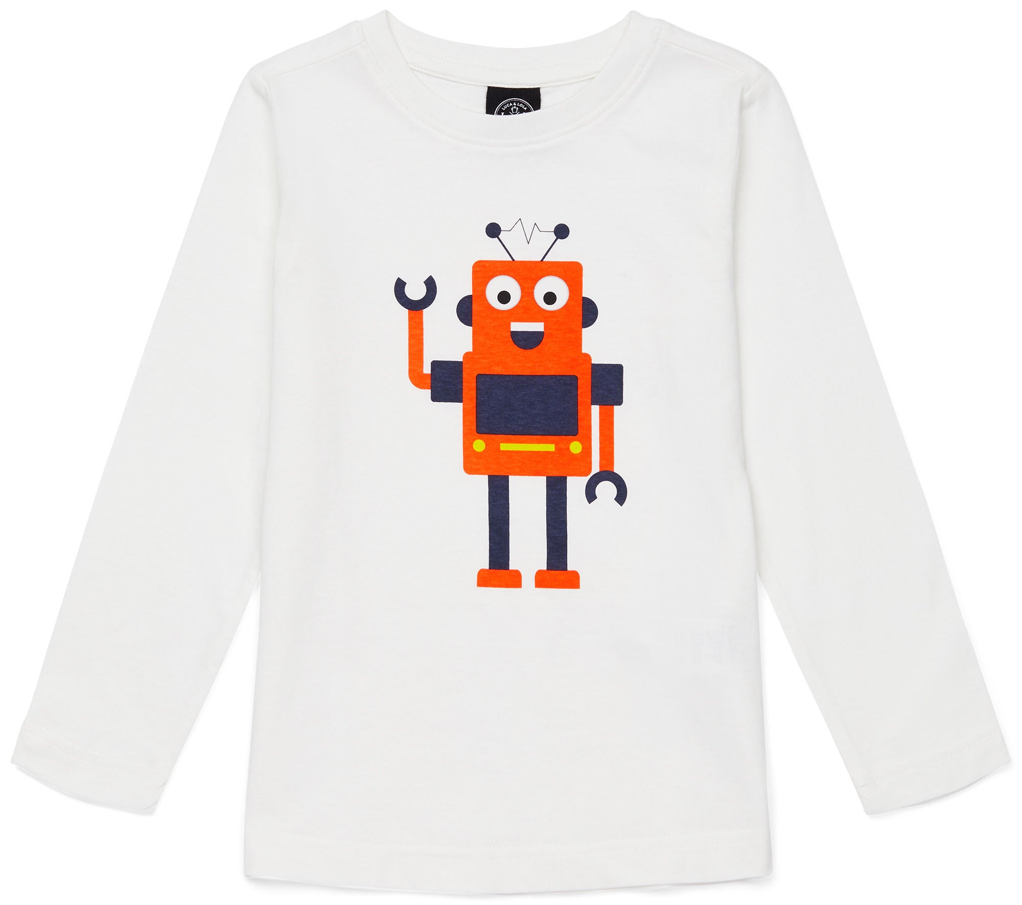 Luca &  Lola Gabriel Långärmad T-Shirt|White 74