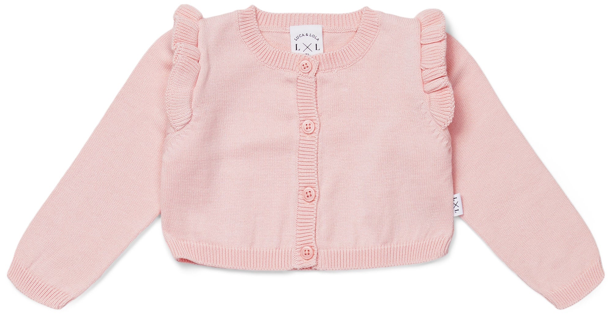 Luca &  Lola Giana Cardigan Baby|Pink 80