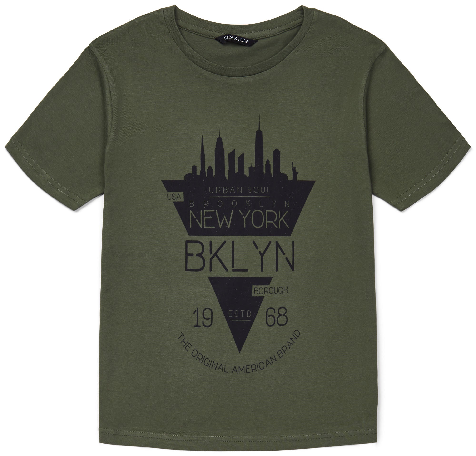 Luca &  Lola Gioele T-Shirt|Khaki 134-140