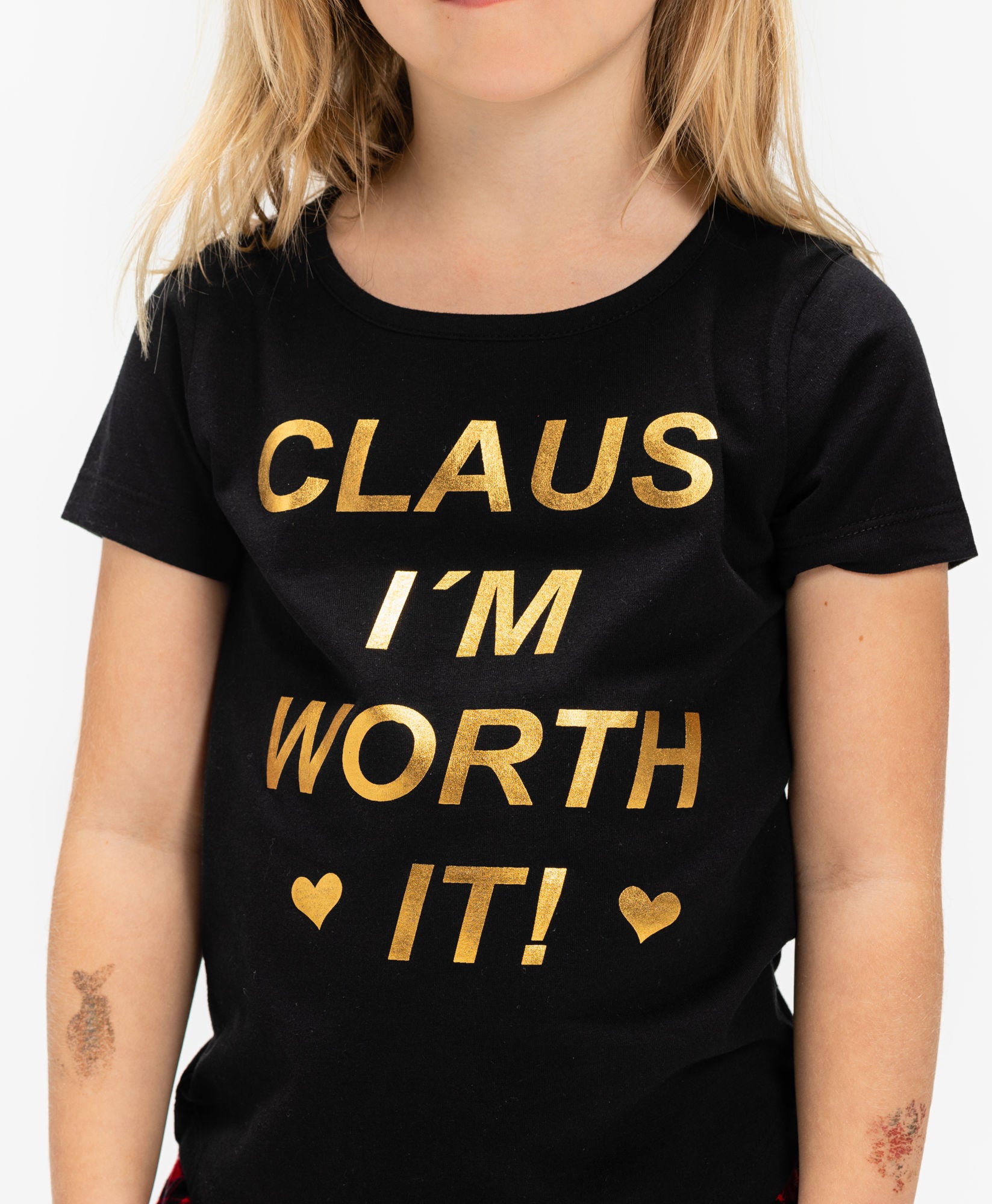 Luca &  Lola Långärmad T-shirt Worth It|Black 86-92