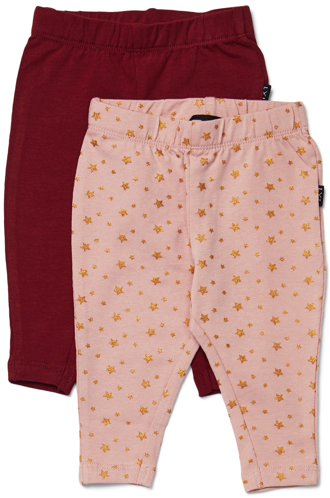 Luca &  Lola Linda Leggings 2-pack|Wine/Pink 74