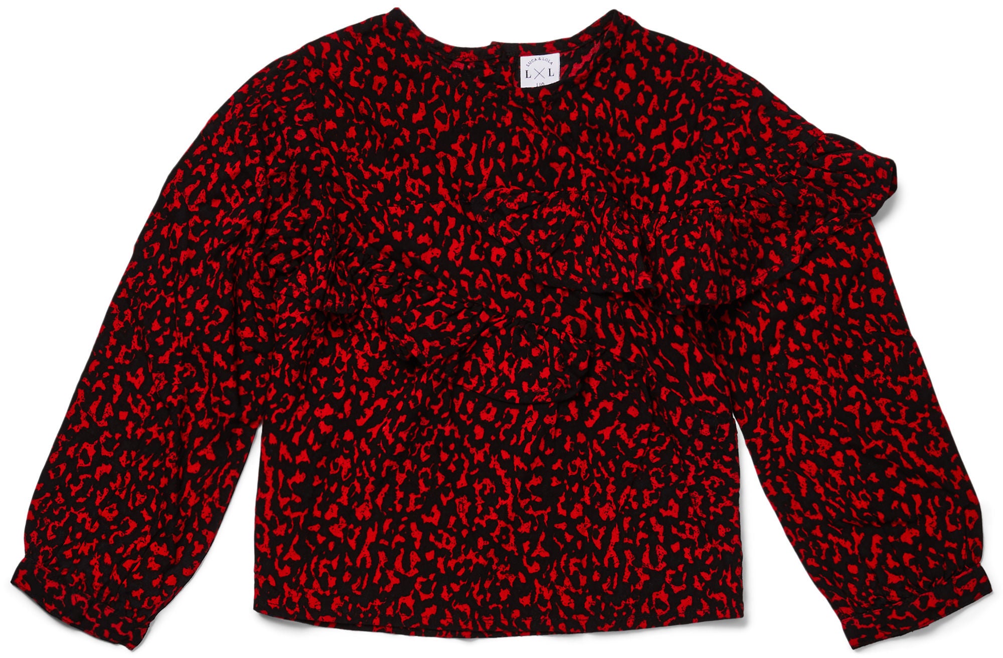 Luca &  Lola Marietta Blus|Red Leopard 56