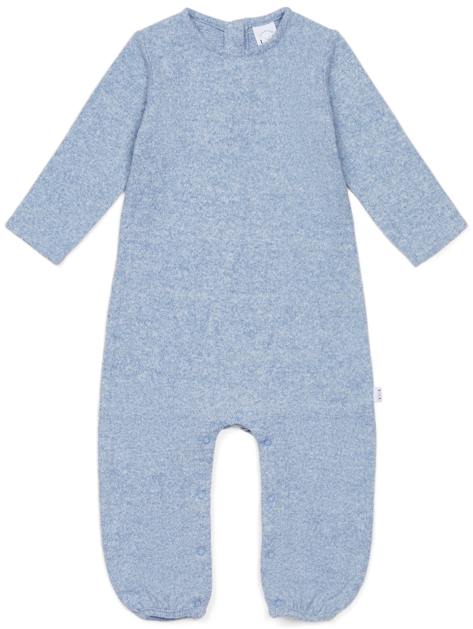 Luca &  Lola Natale Jumpsuit|Blue Melange 86