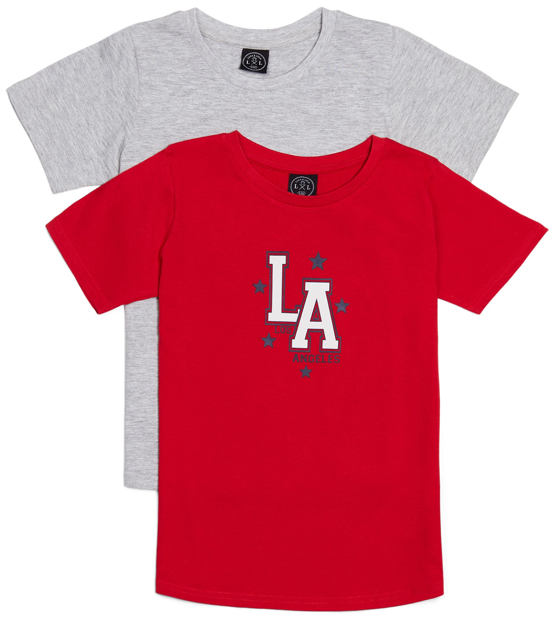 Luca &  Lola Olivia Topp 2-pack|Red 134-140