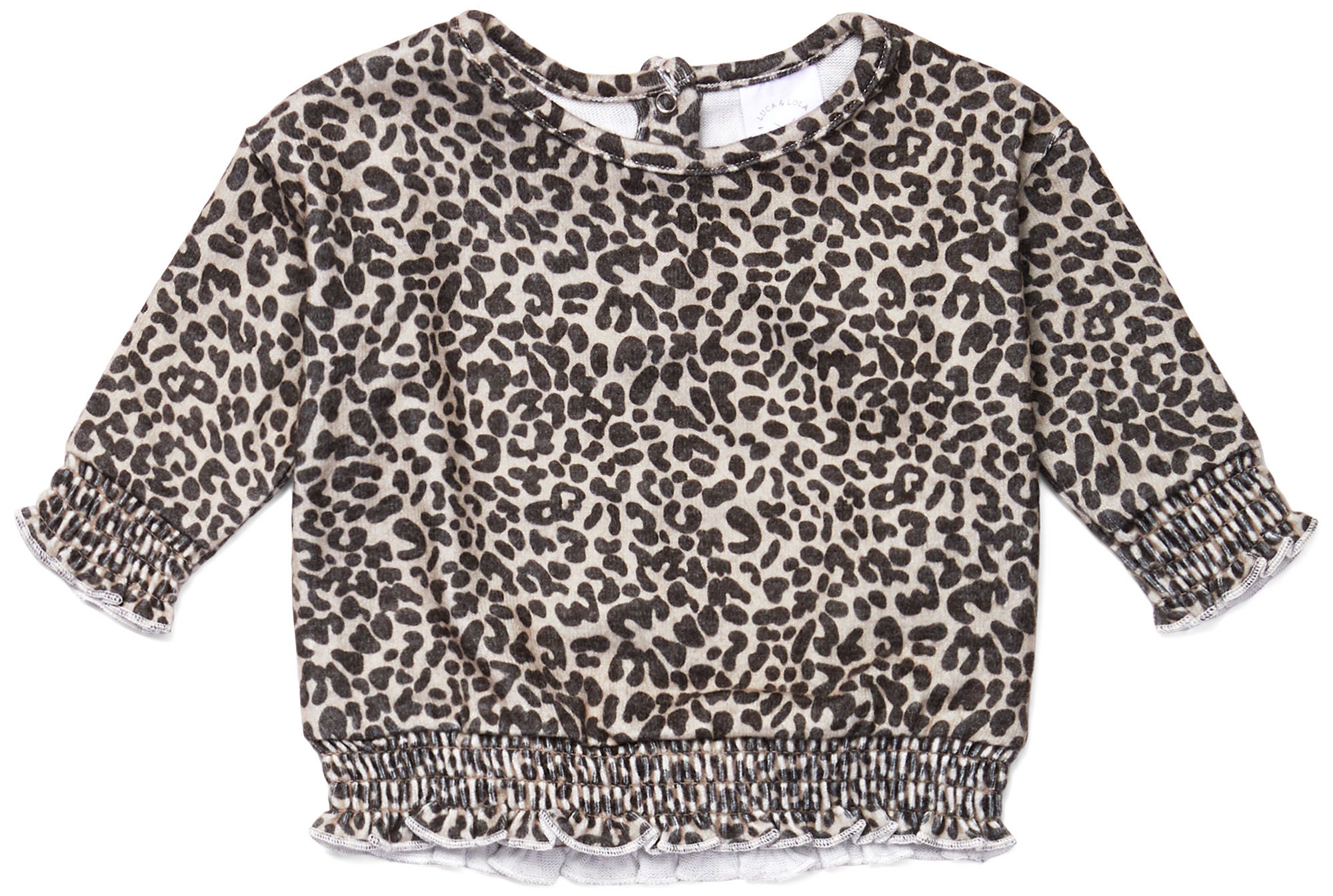 Luca &  Lola Pasqualina Tröja Baby|Leopard 62