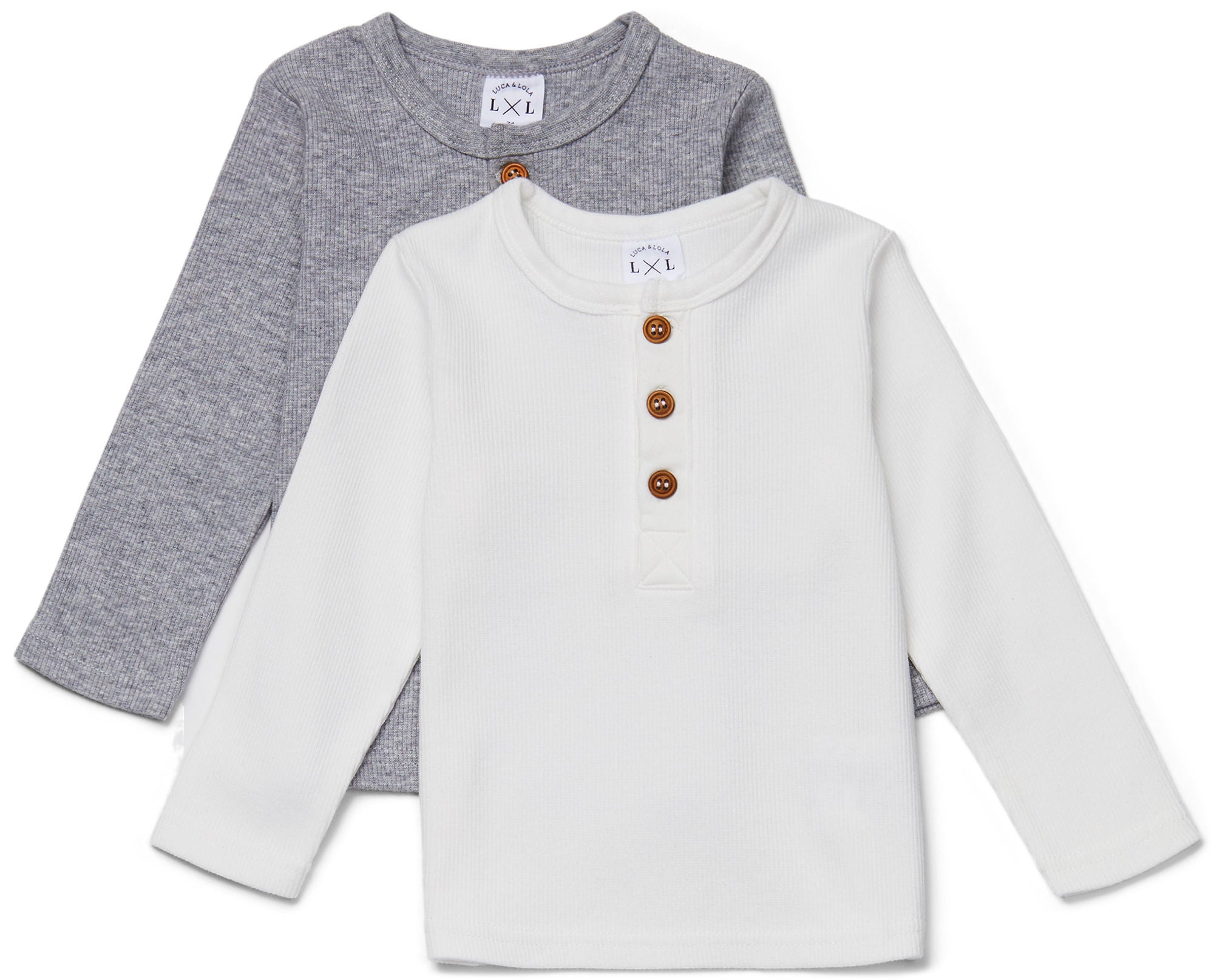 Luca &  Lola Rocco Farfarströja 2-pack|Grey 56