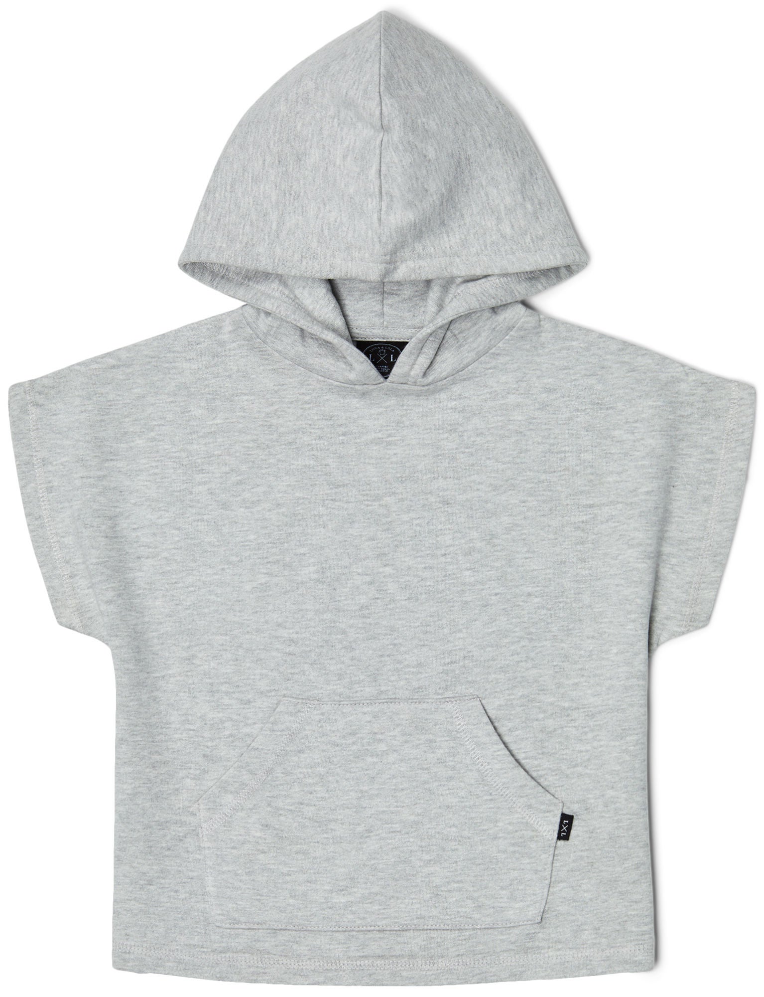 Luca &  Lola Rocolo Hoodie|Grey Melange 74
