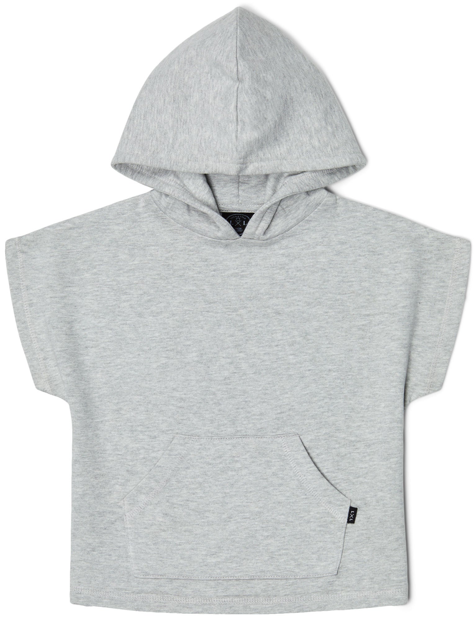 Luca &  Lola Rocolo Hoodie|Grey Melange 86-92