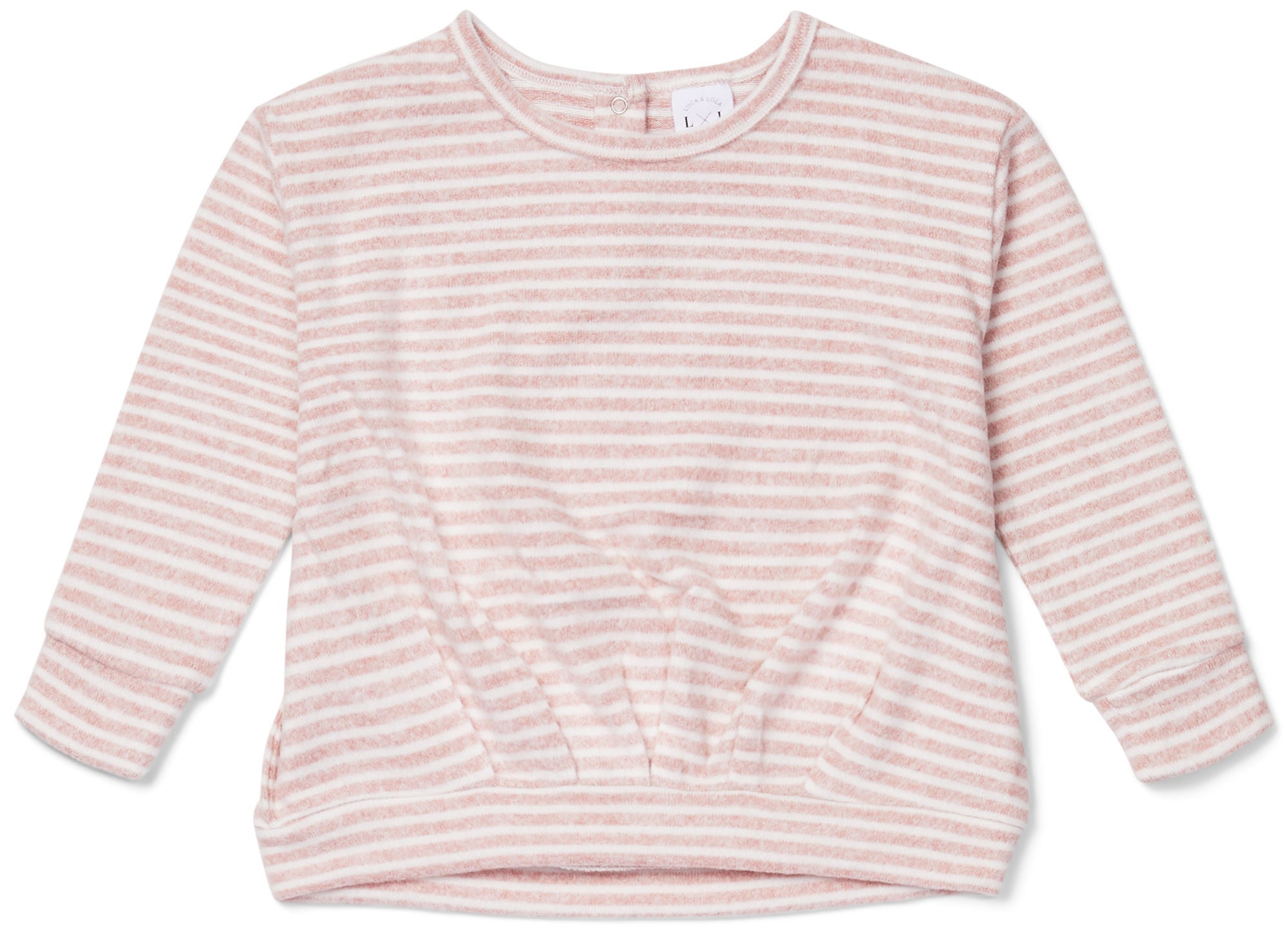 Luca &  Lola Rosella Tröja|Pink Stripes 110-116