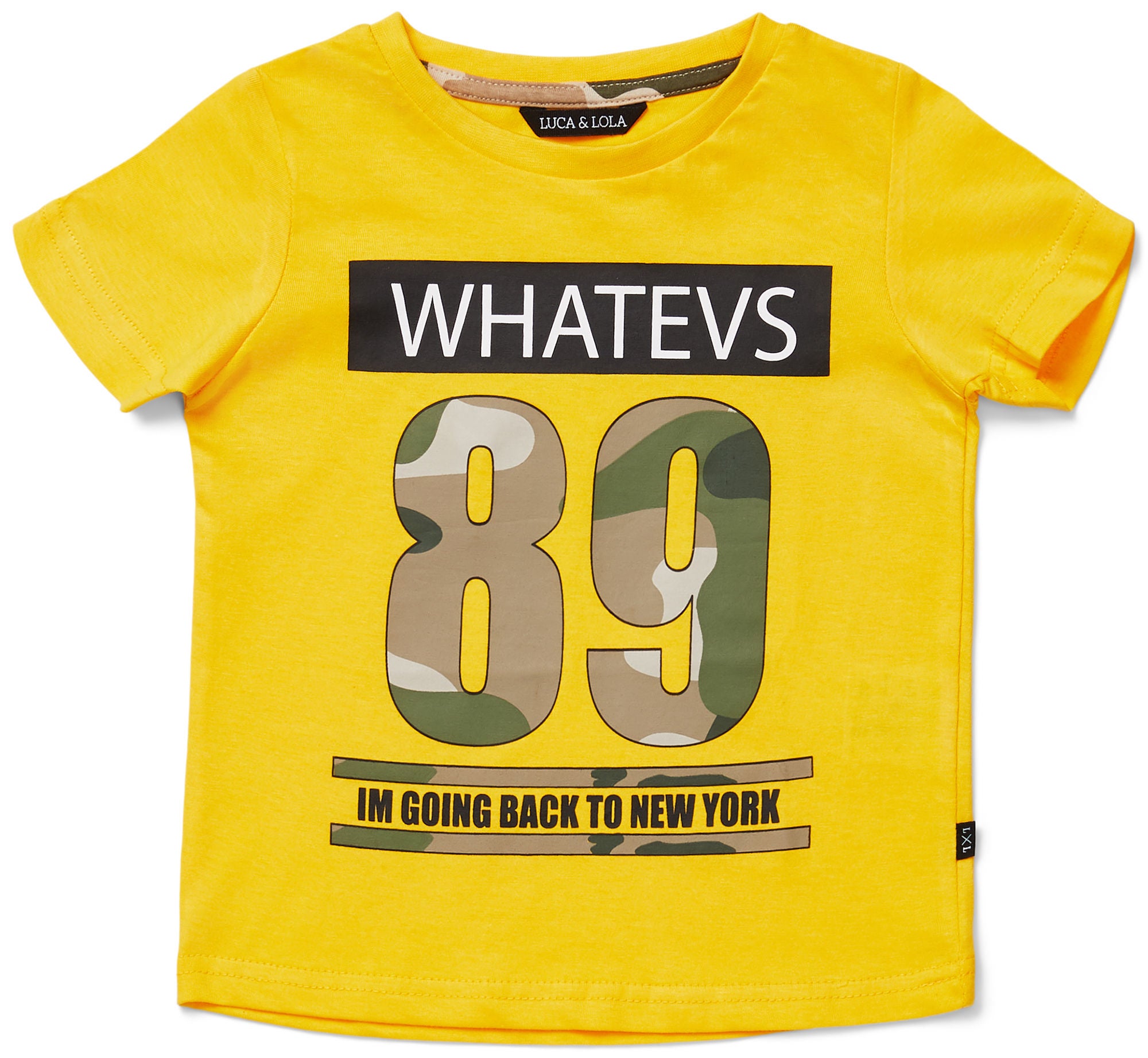 Luca &  Lola San Marino T-Shirt|Yellow 146-152