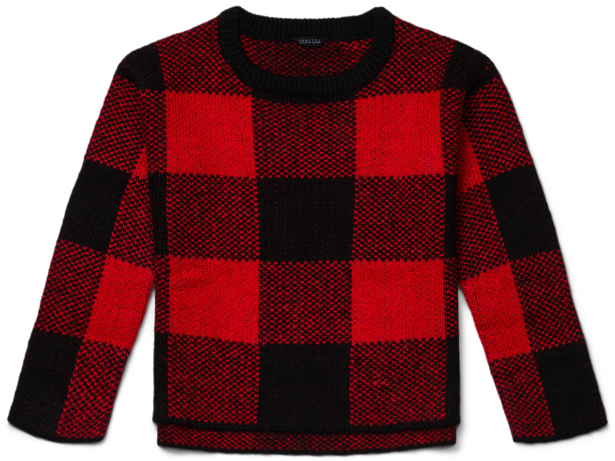Luca &  Lola Venezia Tröja|Red/Black 110-116