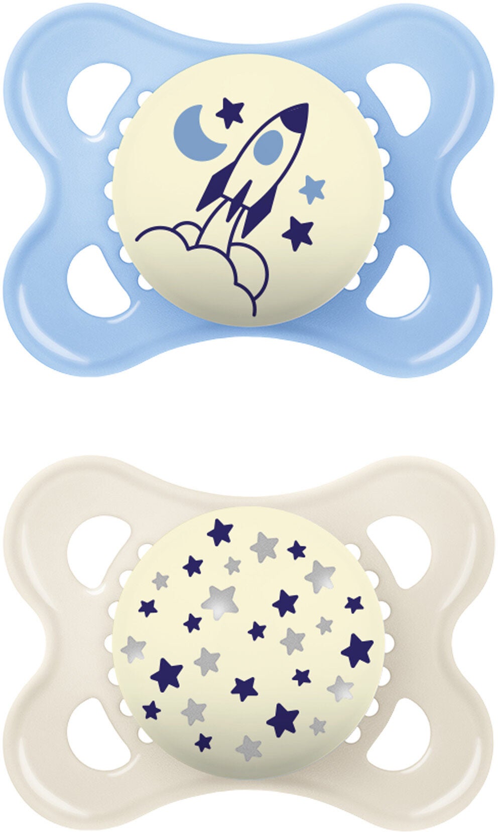 MAM Ori Night Napp 0-6m 2-pack