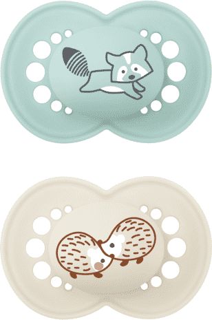 MAM Original Latex Napp 6-16m 2-p|Blå