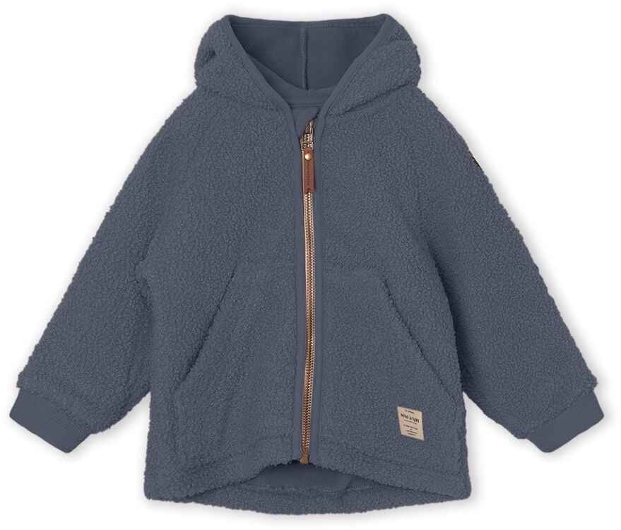 MINI A TURE Liff Teddyfleece Jacka|Ombre Blue