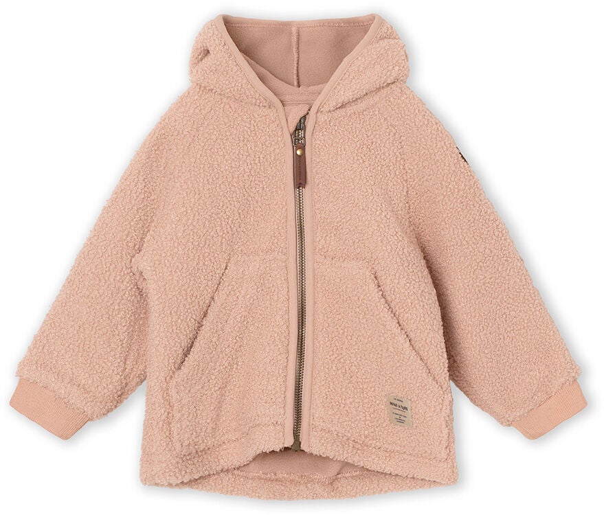 MINI A TURE Liff Teddyfleece Jacka|Rose Dust