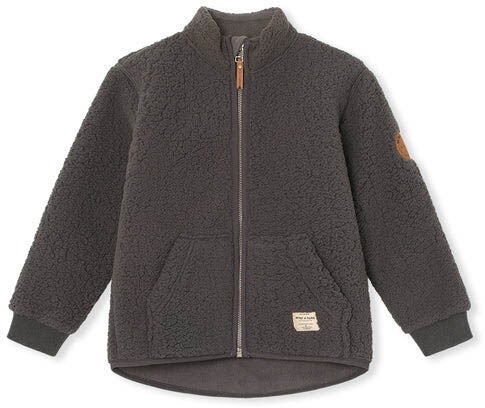 MINI A TURE Saleh Fleecejacka|Forged Iron Blue