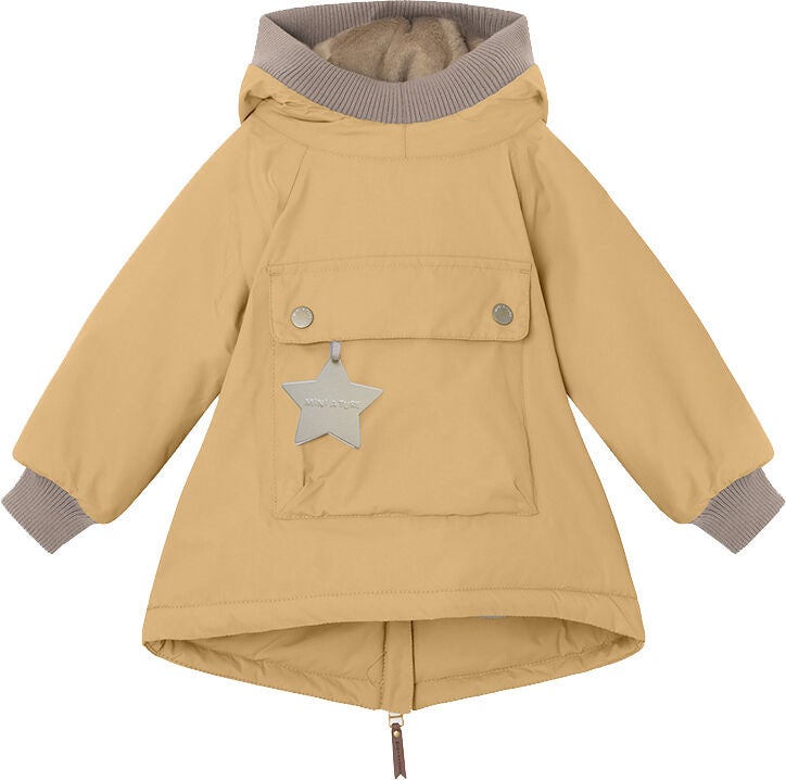 MINI A TURE Wen Anorak|Taffy Yellow