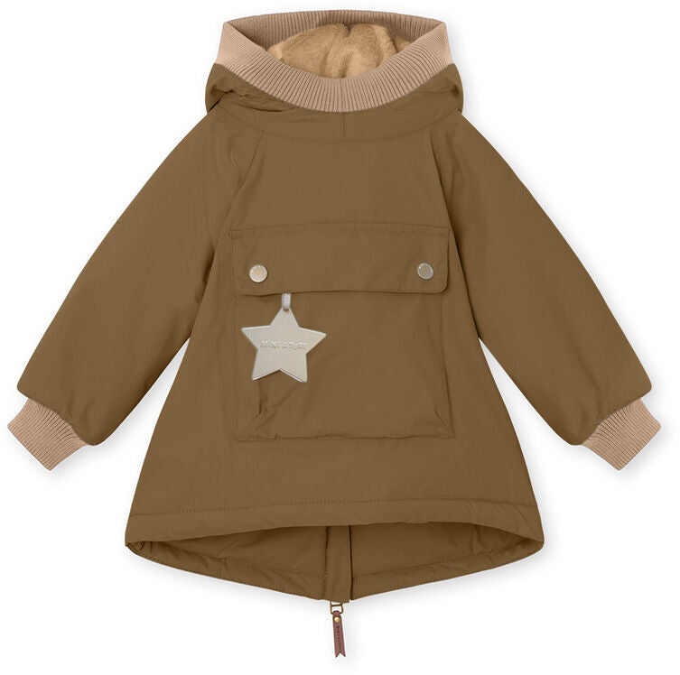 MINI A TURE Wen Anorak|Wood