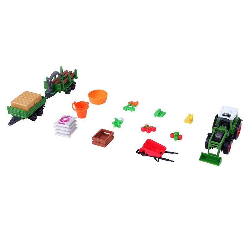 Maisto Mini Working Machines Gårdsset Fendt|