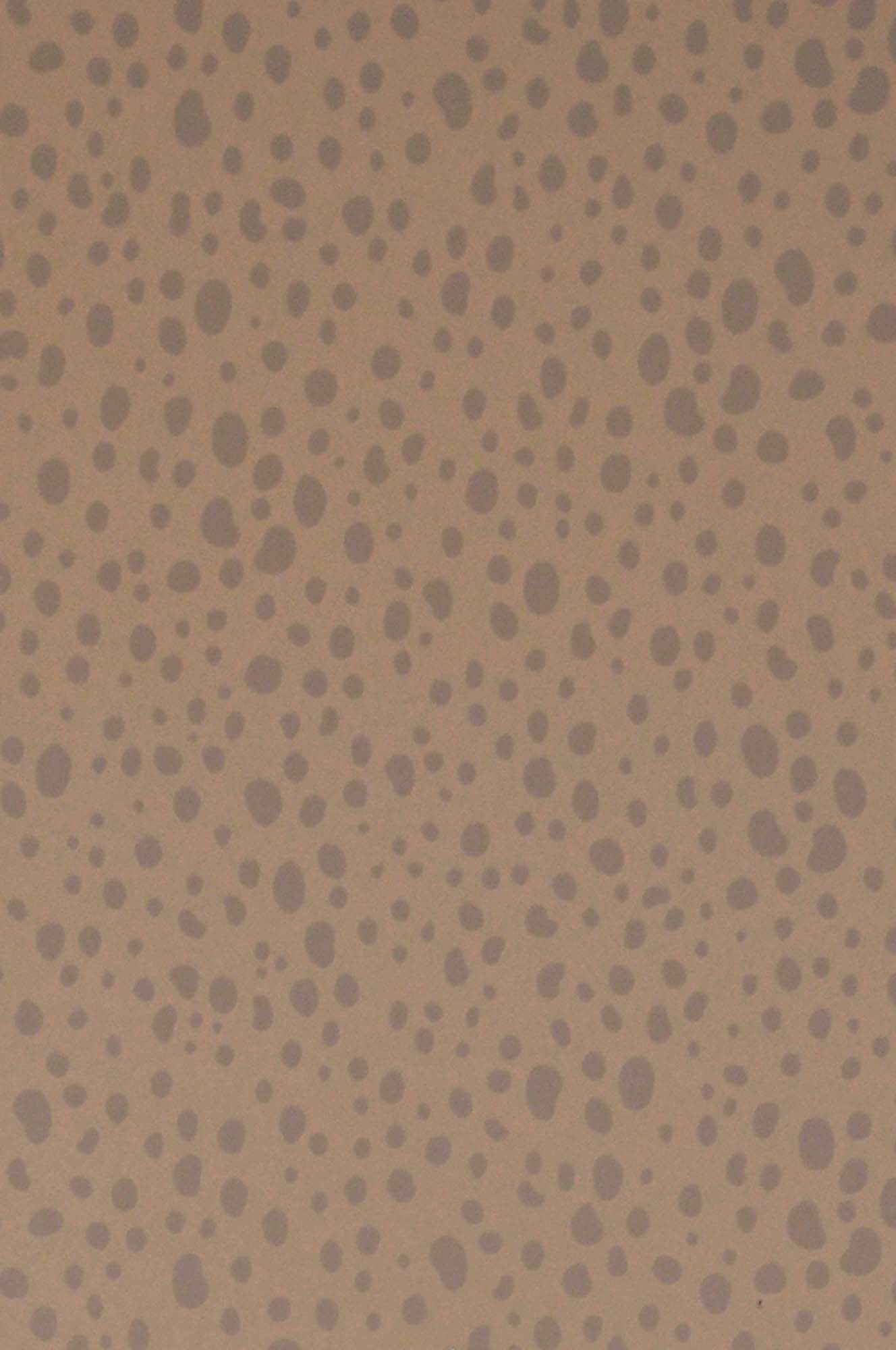 Majvillan Tapet Animal Dots|Soft Brown