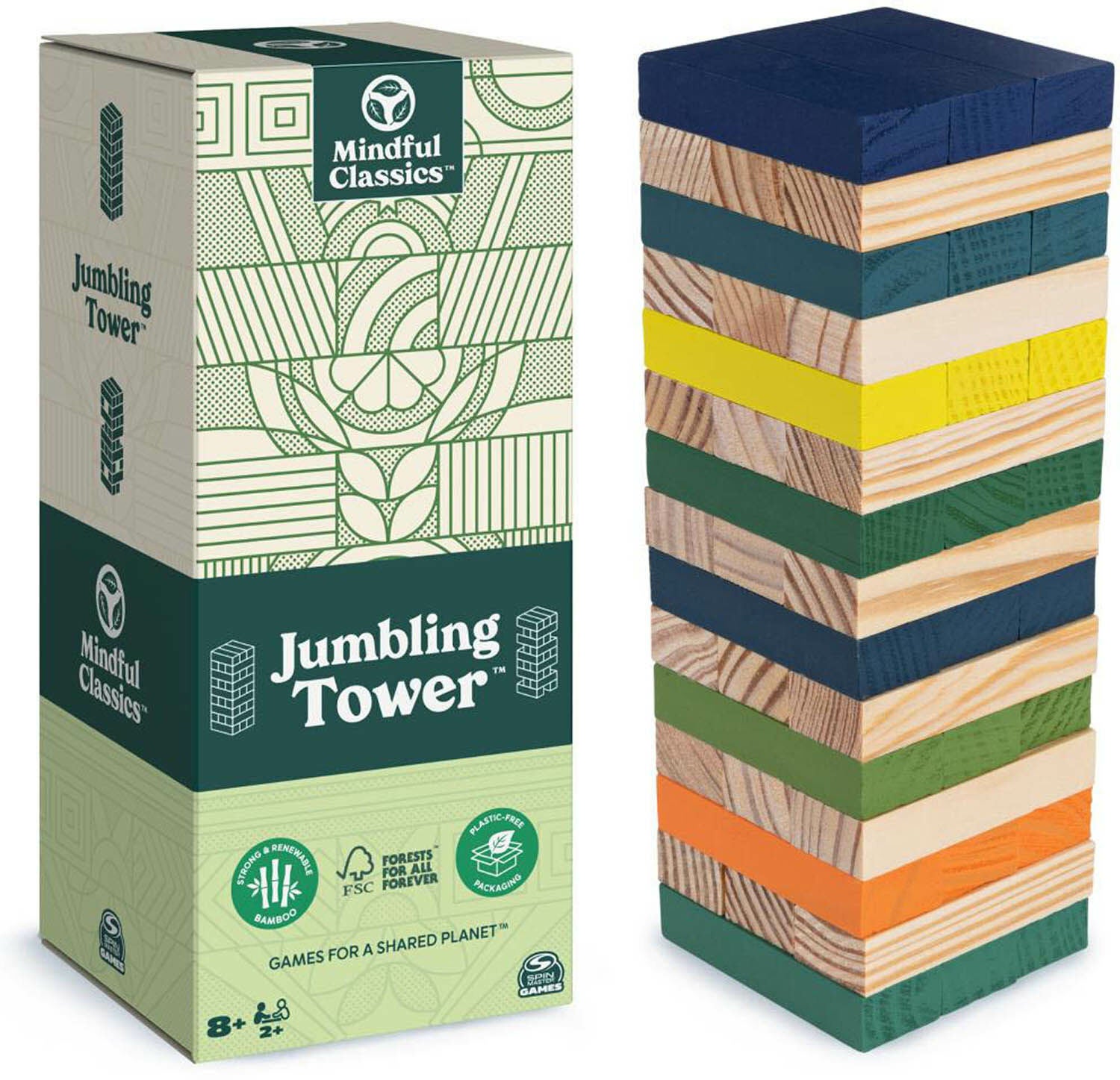 Maki Mindful Classics Spel Jumbling Tower|