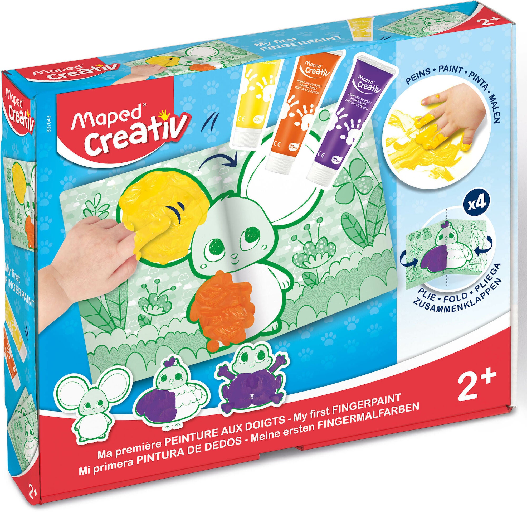 Maped Fingerfärgsset Early Age|