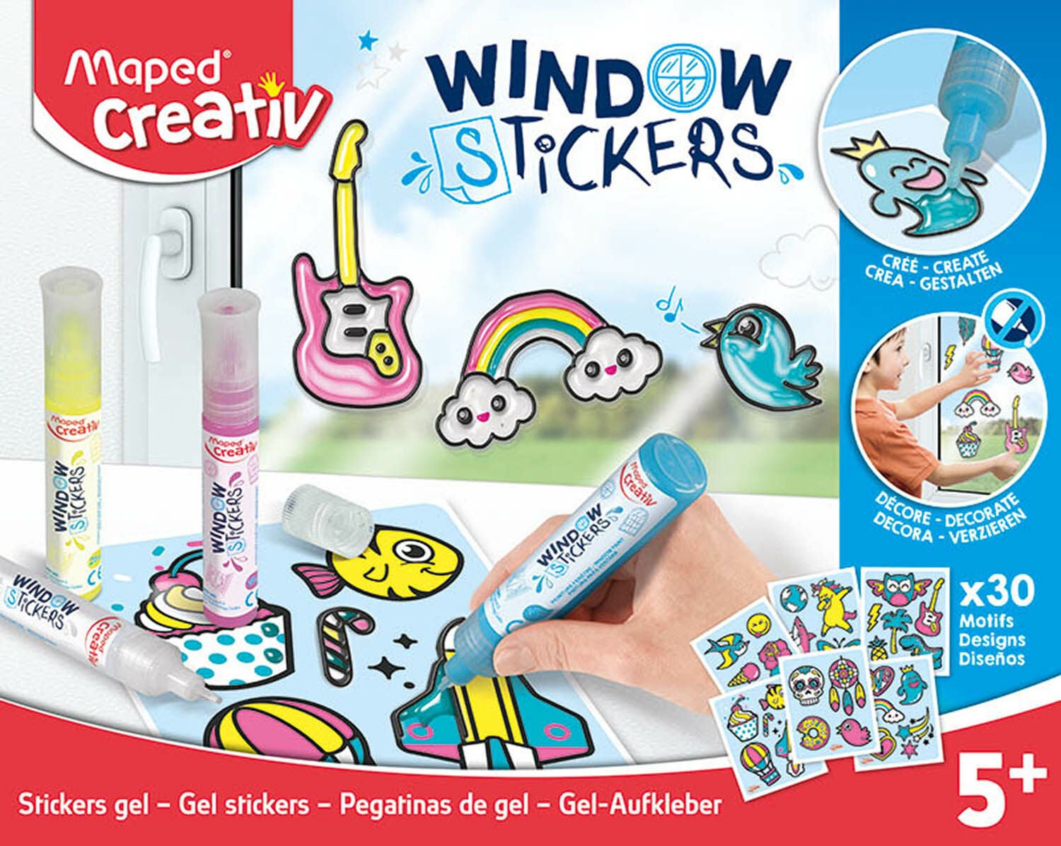 Maped Fönsterstickers Color &  Stick