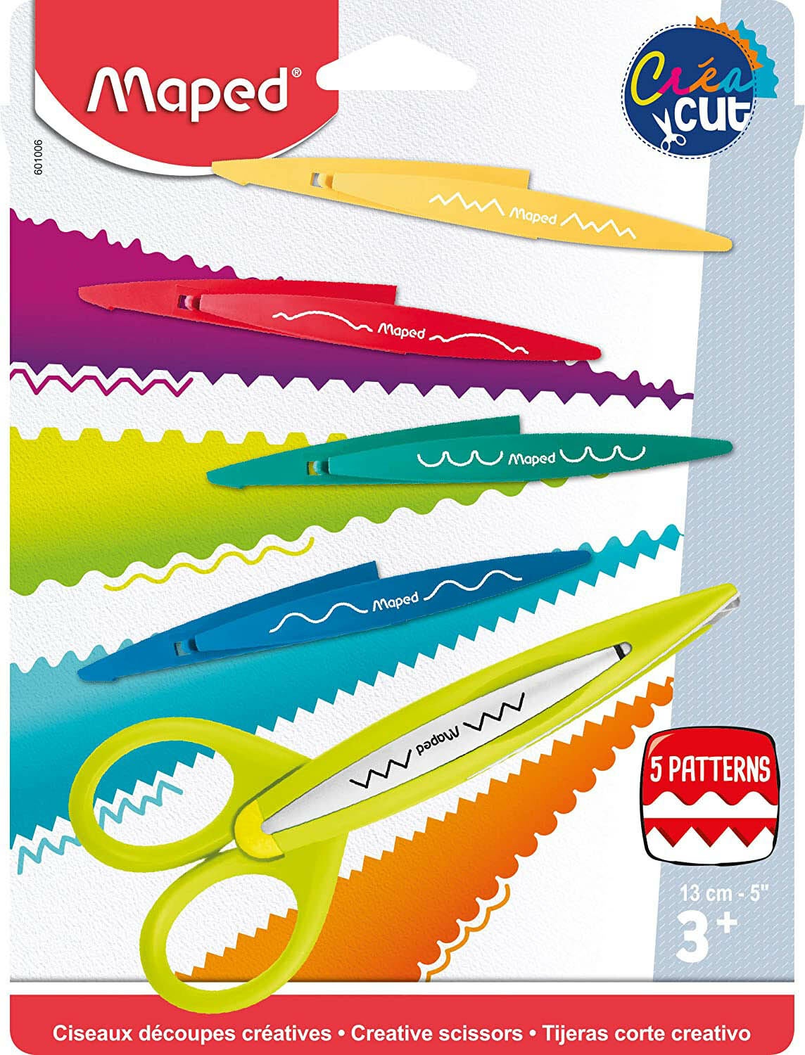 Maped Mönstersaxar 5 Bitar|
