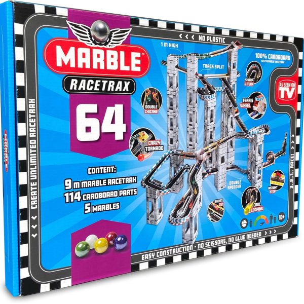 Marble Racetrax Grand Prix Kulbaneset 64 Ark|