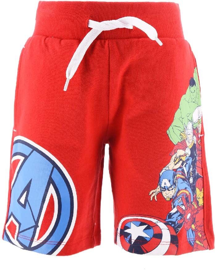 Marvel Avengers Bermudashorts|Röda