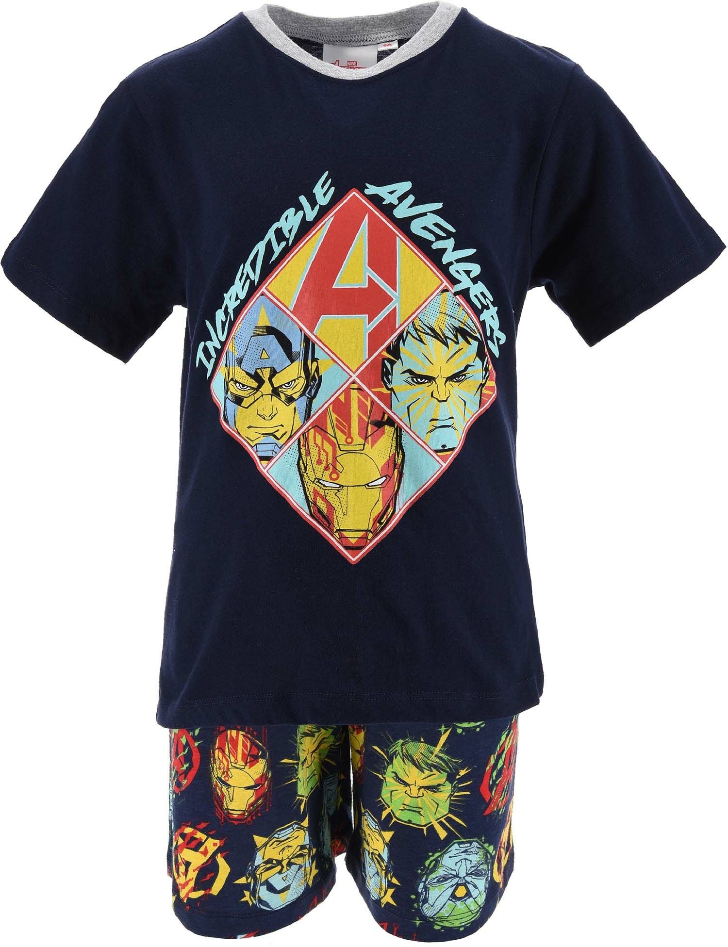 Marvel Avengers Classic Pyjamas|Navy