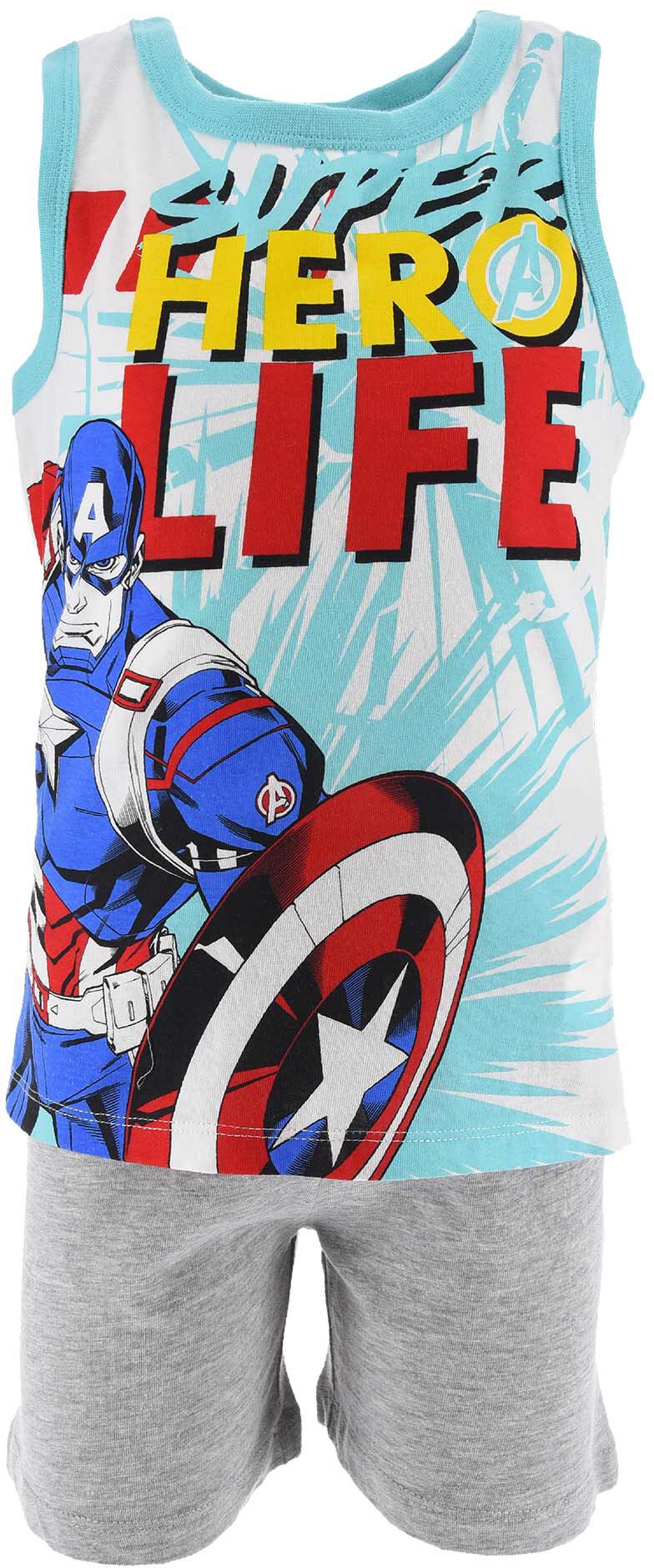Marvel Avengers Pyjamas|Grå