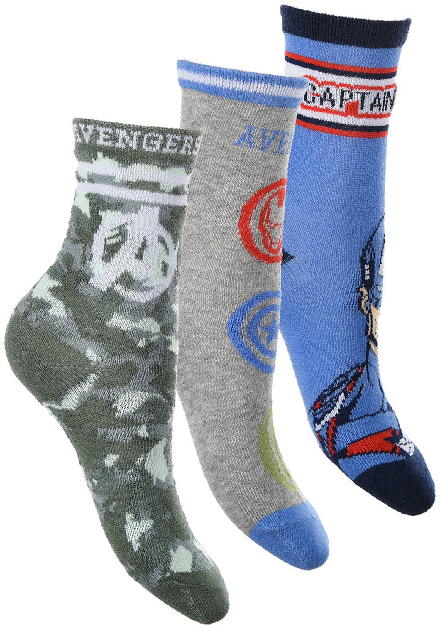 Marvel Avengers Strumpa 3-pack