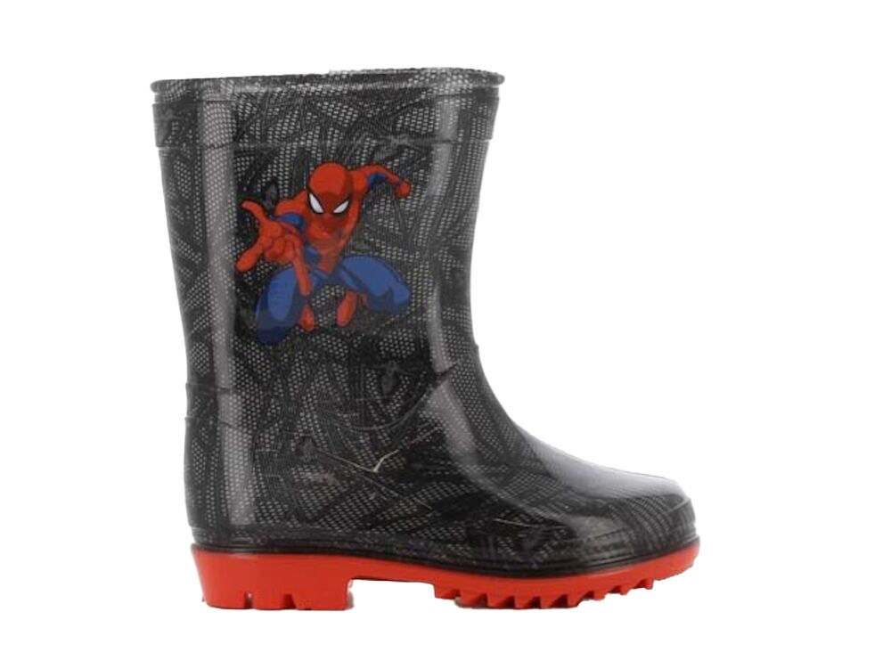 Marvel Spider-Man Gummistövlar|Dark Grey/Red