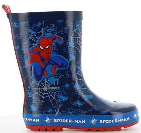 Marvel Spider-Man Gummistövlar|Navy/Red