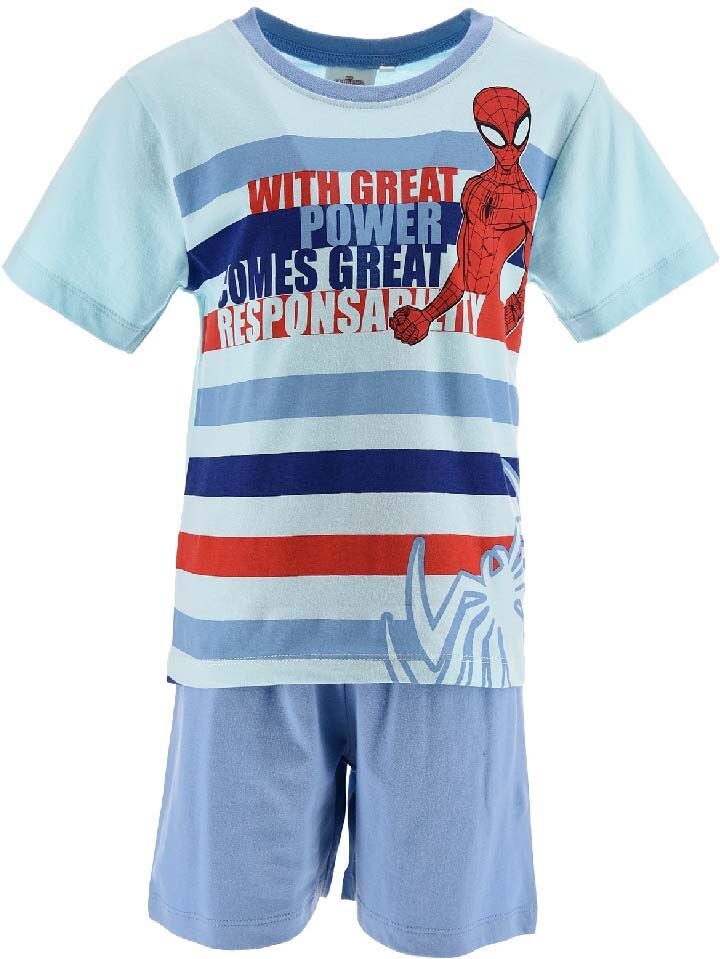 Marvel Spider-Man Pyjamas|Ljusblå