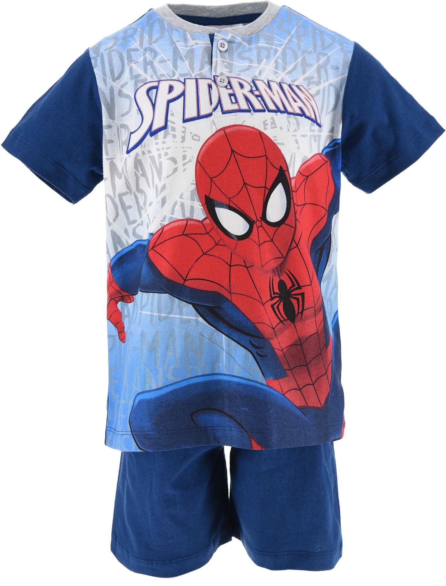Marvel Spider-Man Pyjamas|Navy