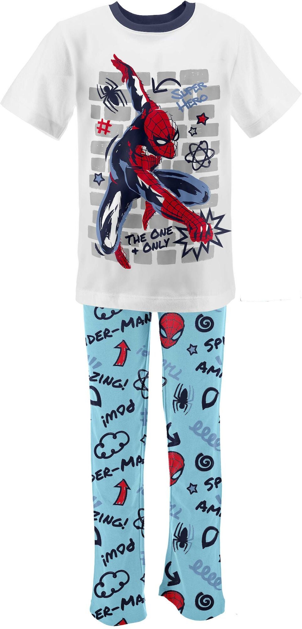 Marvel Spider-Man Pyjamas|Navy