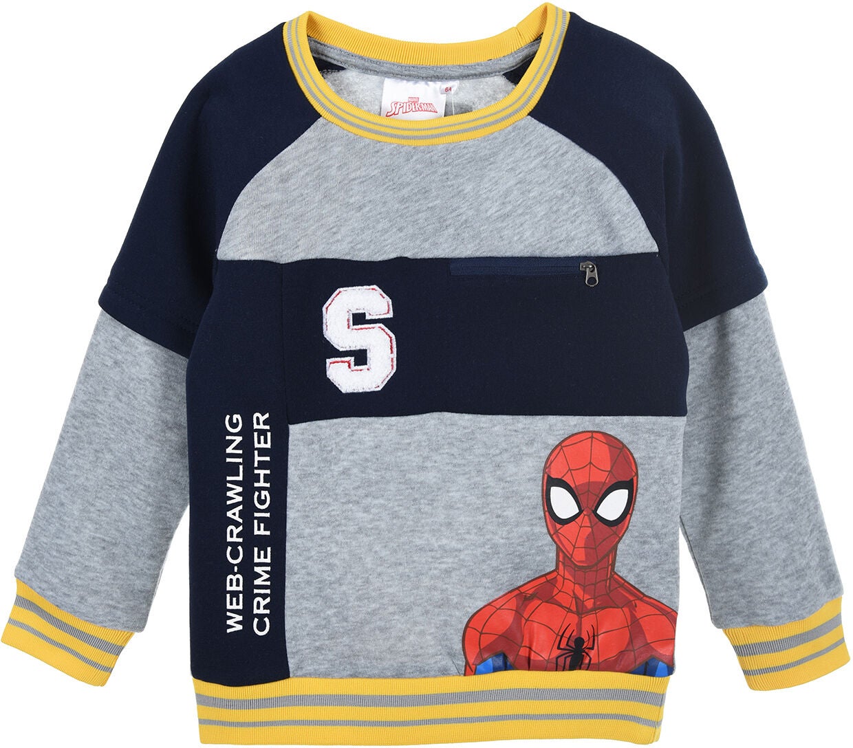 Marvel Spider-Man Tröja|Ljusgrå
